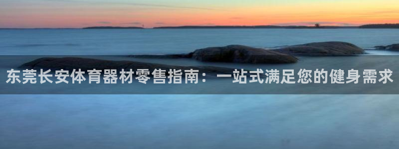 新版尊龙99：东莞长安体育器材零售指南：一站式满足您的健身需